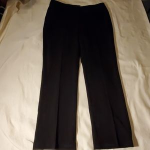 Kasper Kate Classic Fit Black Dress‎ Pants 12